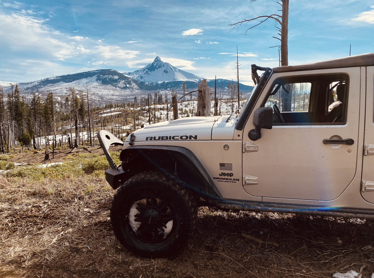 Jeeping up by Big Lake